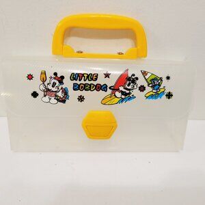 Little Bobdog Plastic Pencil Storage Carrying Case Beach Surfing